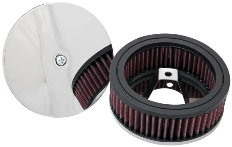K&N Custom Assembly Air Filter 4in ID 5.5in OD 2in H Harley-Davidson Motorcycle K&N Engineering