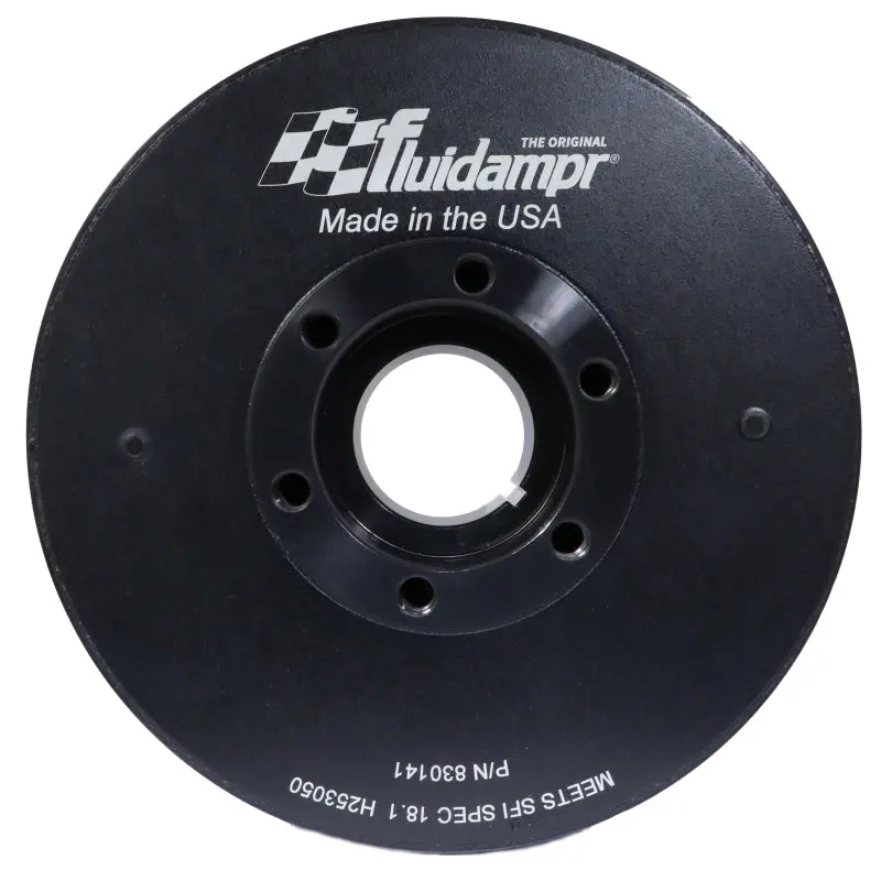 Fluidampr 17-19 GM 6.6L Duramax Steel Externally Balanced Damper Enhanced Engine Performance