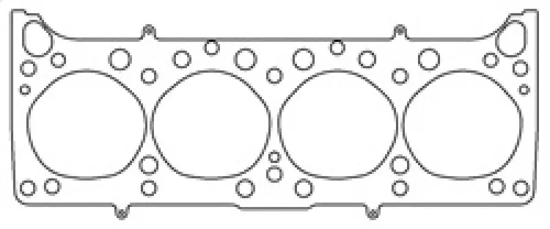Cometic Pontiac 350 V8 .040in MLS Cylinder Head Gasket 3.750in Bore Cometic Gasket