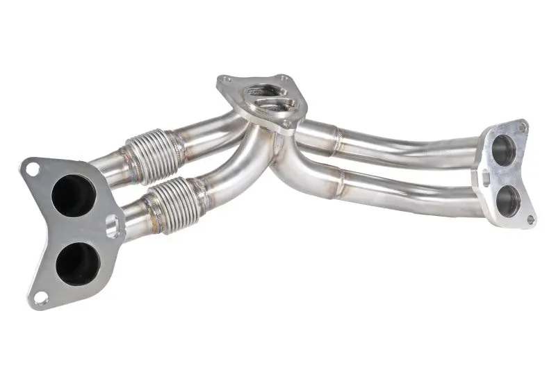 Perrin 22-24 Subaru WRX 20-24 OBXT Legacy XT 19-24 Ascent Equal Length Header Brushed SS Perrin Performance