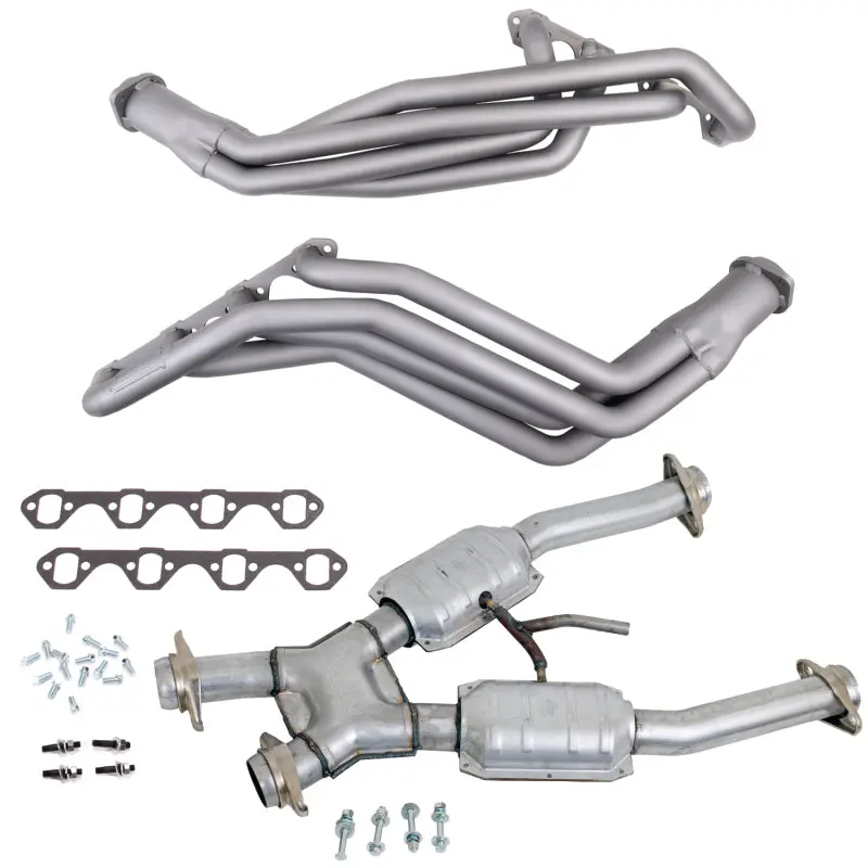 BBK 94-95 Ford Mustang 5.0L 1-5/8 Long Tube Headers High Flow Catted X-Pipe Ti Ceramic Coating