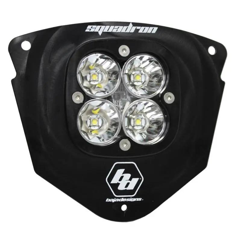 Baja Designs 05-07 KTM Headlight Kit AC Black Squadron Sport Off-Road Lighting