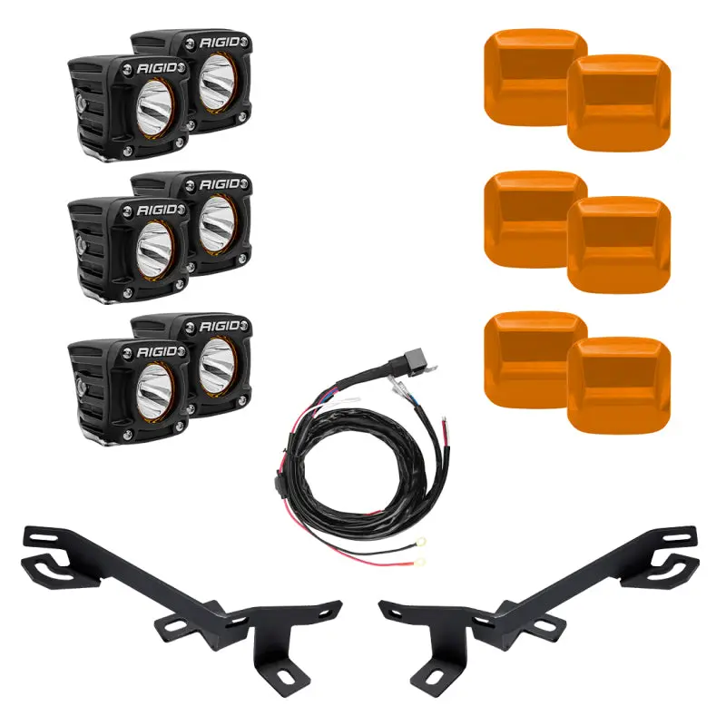 Rigid Industries 2017+ Can-Am Maverick X3 Revolve Headlight Kit Off-Road Vehicles