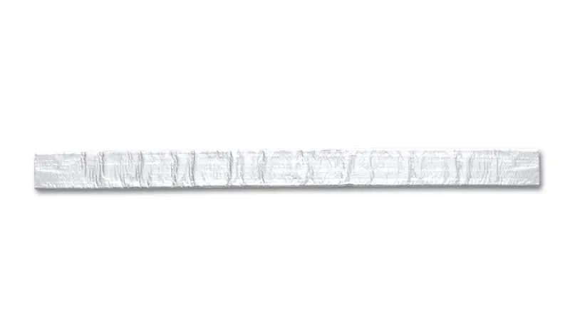 Vibrant 1/2in O.D. ExtremeShield 1200 Flexible Tubing 5 Foot Length Silver Exhaust Protection