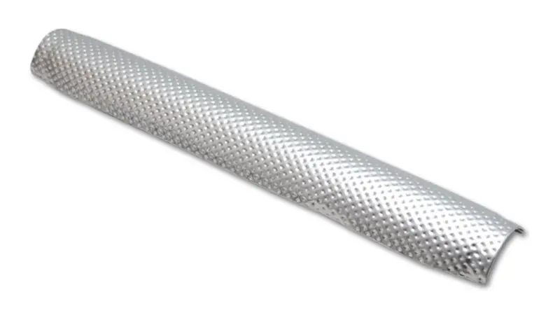 Vibrant SHEETHOT Premed Pipe Shield 2in-3in OD Straight Tubing 1 Foot Length Exhaust Protection