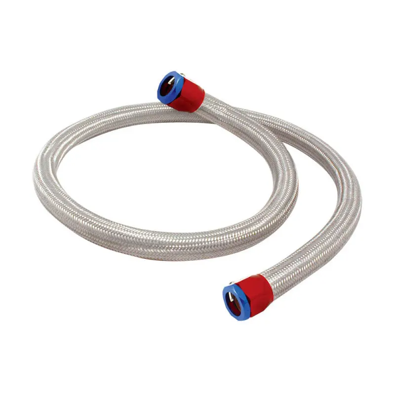 Spectre Stainless Steel Flex Heater Hose Kit 5/8in Diameter 4ft Red and Blue