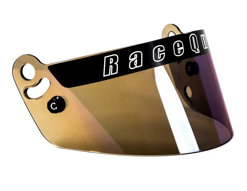RaceQuip PRO Series Blue Iridium Racing Helmet Shield