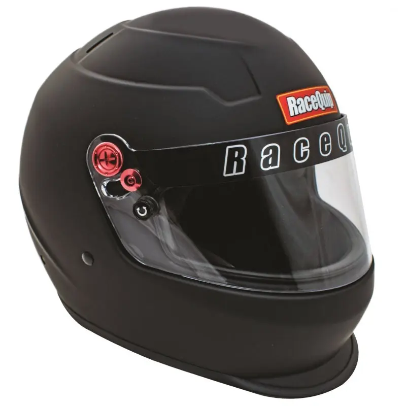 Racequip Flat Black PRO20 SA2020 Small Racing Helmet