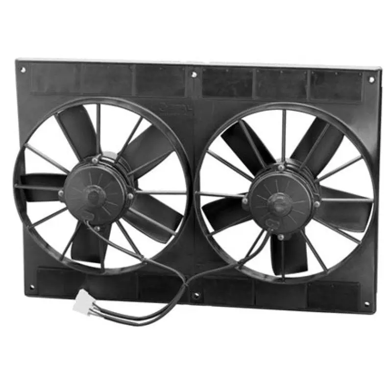 SPAL 2720 CFM 11 Inch Dual High Performance Pull Fan 2VA06-AP70/LL-37A Extreme Cooling