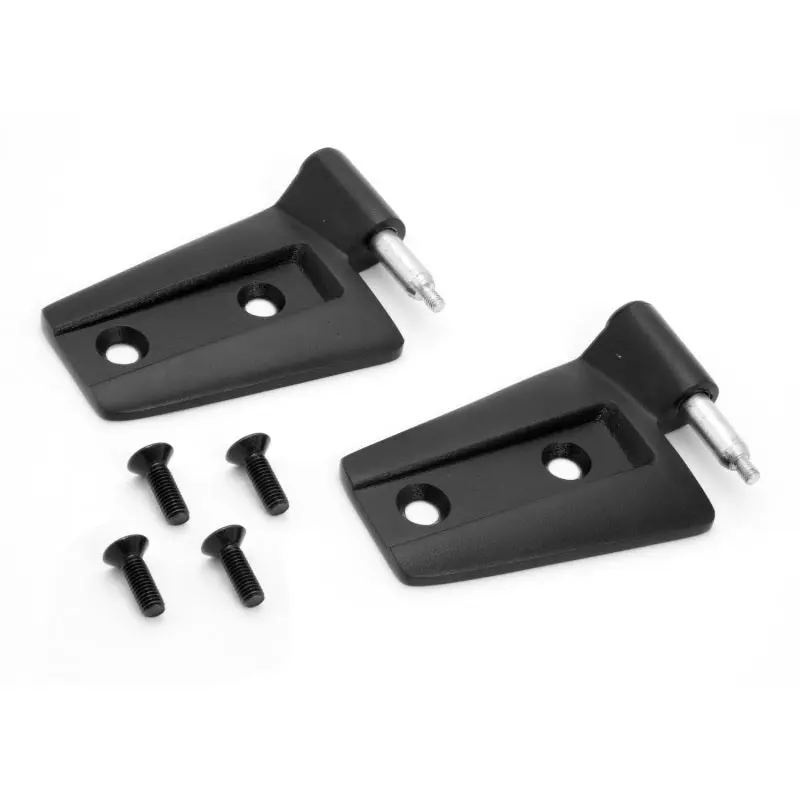 Rugged Ridge 07-18 Jeep Wrangler JK Black Right Door Hinge Set Enhanced Durability
