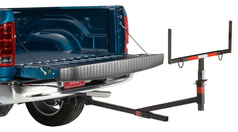 Lund Universal Hitch Rack - Black Heavy Duty Cargo Carrier