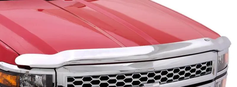 AVS 07-17 Ford Expedition High Profile Hood Shield Chrome