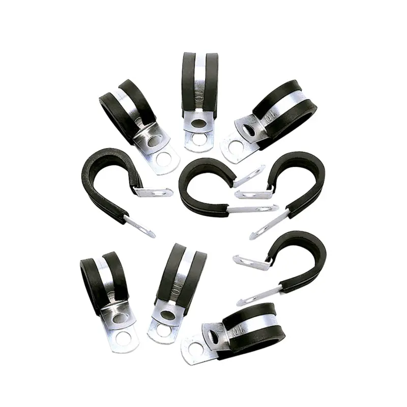 Russell Performance Cushion Clamps -6 Hose 10 Pack