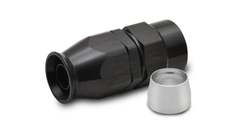 Vibrant -4AN Straight Hose End Fitting PTFE Lined Hose