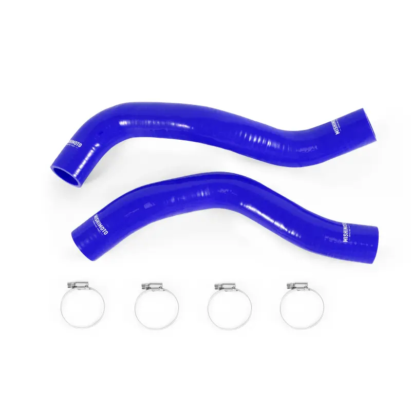 Mishimoto 2016+ Nissan Titan XD Silicone Hose Kit Blue - Complete Replacement Set