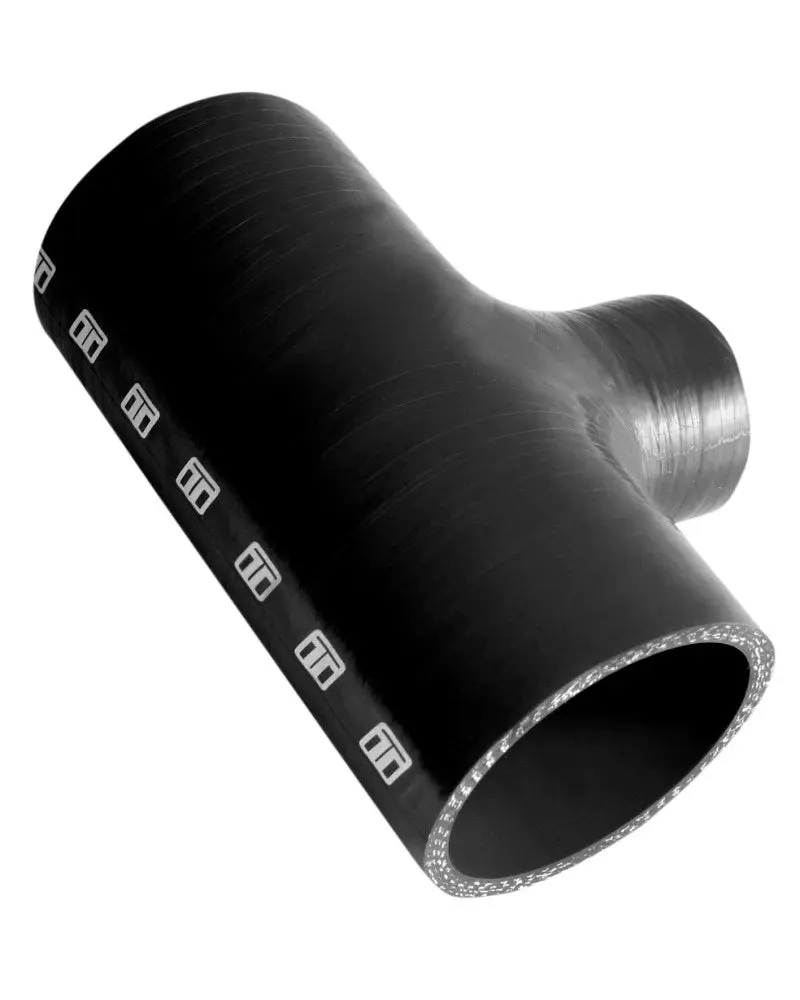 Turbosmart Black Hose Tee 2.00 ID 1.5 Spout Turbo Plumbing