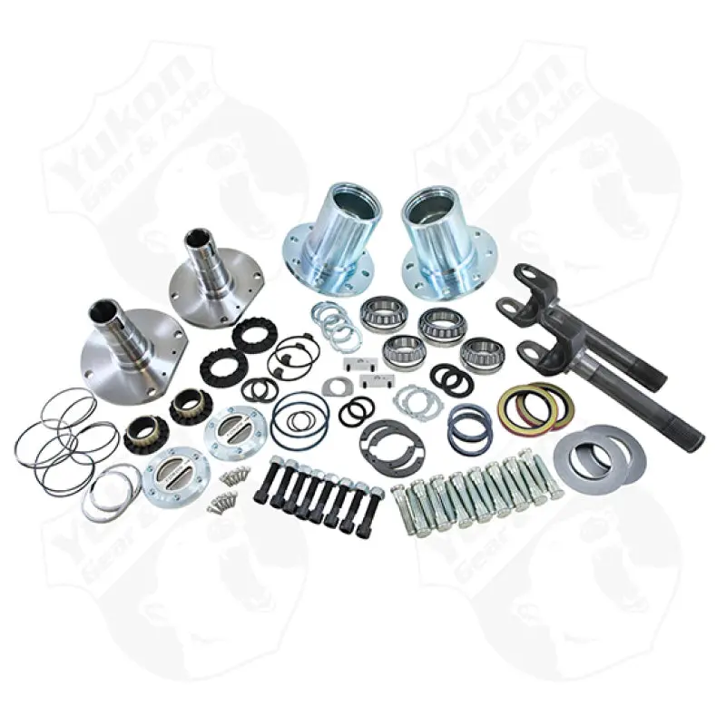 Yukon Gear Spin Free Locking Hub Conversion Kit Dana 30 & Dana 44 TJ XJ YJ 30 Spline Yukon Gear & Axle