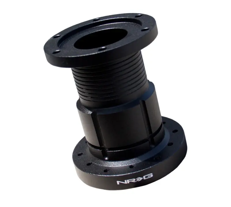 NRG Steering Wheel Hub Extension 4in Spacer Black Enhanced Driving Comfort