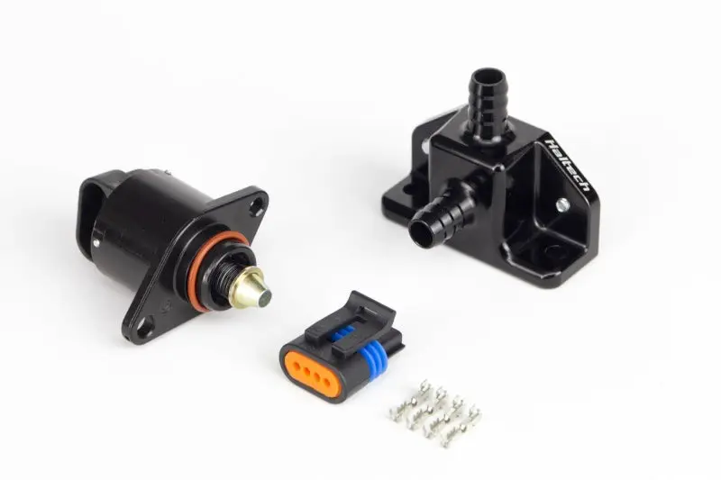 Haltech Billet 2 Port Housing 2 Screw Style Motor Idle Air Control Kit