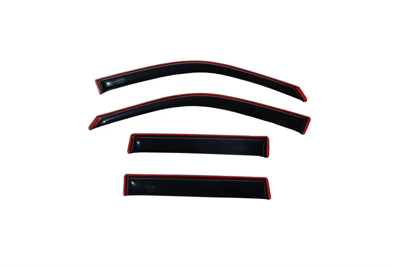 AVS 2023 Chevrolet Colorado Ventvisor Low Profile Smoke Window Deflectors 4 Piece Set