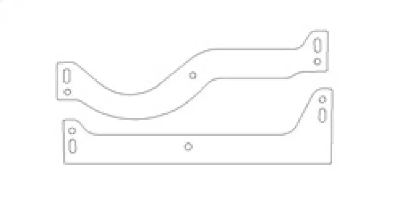 Cometic Chrysler LA V8 Fiber Intake Rail Gasket Kit .060in Cometic Gasket