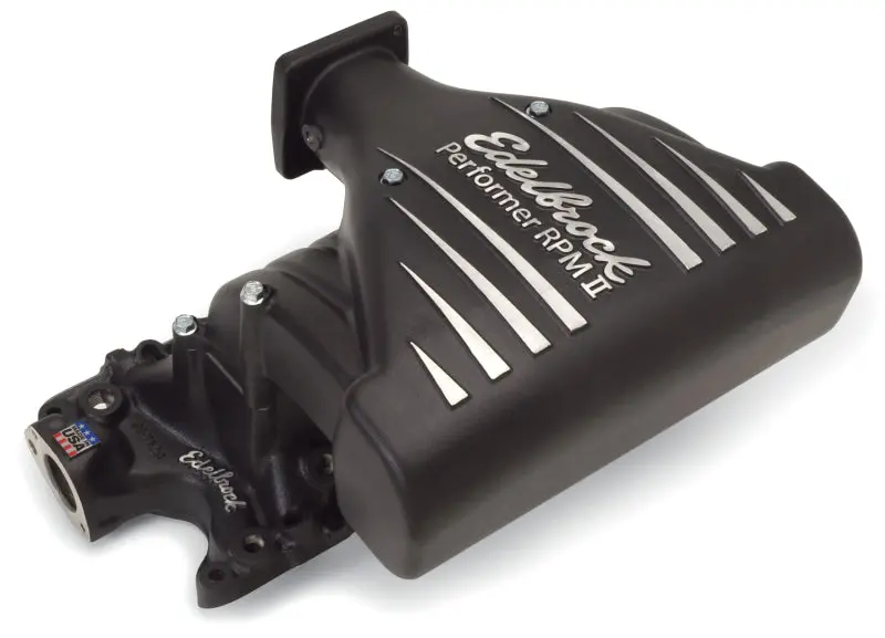 Edelbrock Performer RPM II Intake Manifold Ford Mustang 5.0L Black Finish