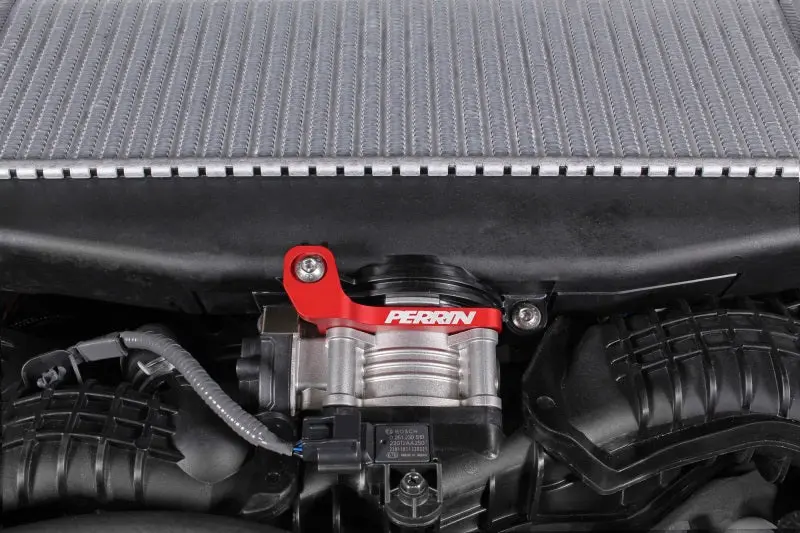 Perrin 2022+ Subaru WRX Ascent Legacy Outback Red Intercooler Bracket Perrin Performance