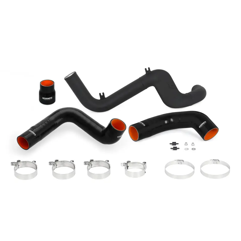 Mishimoto 2016+ Ford Focus RS Intercooler Pipe Kit - Black - Complete Upgrade Kit