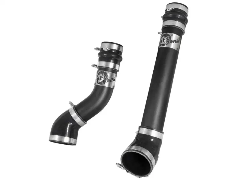 aFe Bladerunner 3 Inch Black Intercooler Tubes Dodge Diesel Trucks 94-02 5.9L