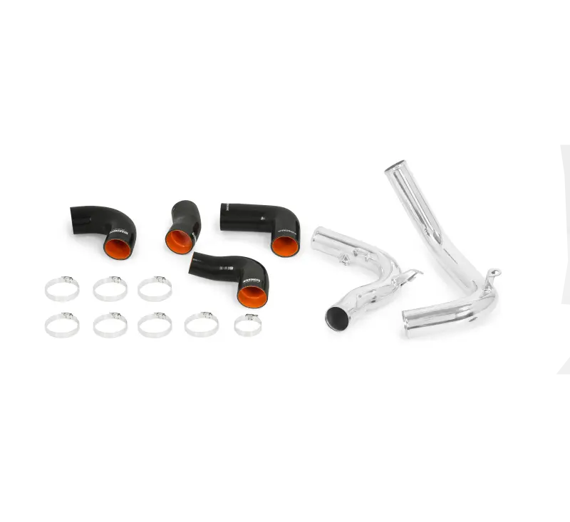 Mishimoto 2015+ Volkswagen MK7 GTI Golf R Intercooler Pipe Kit Polished Performance Upgrade