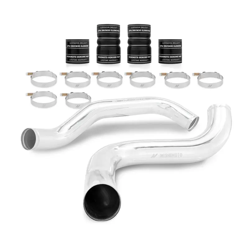 Mishimoto 99-03 Ford 7.3L Powerstroke PSD Intercooler Pipe/Boot Kit - Polished Finish