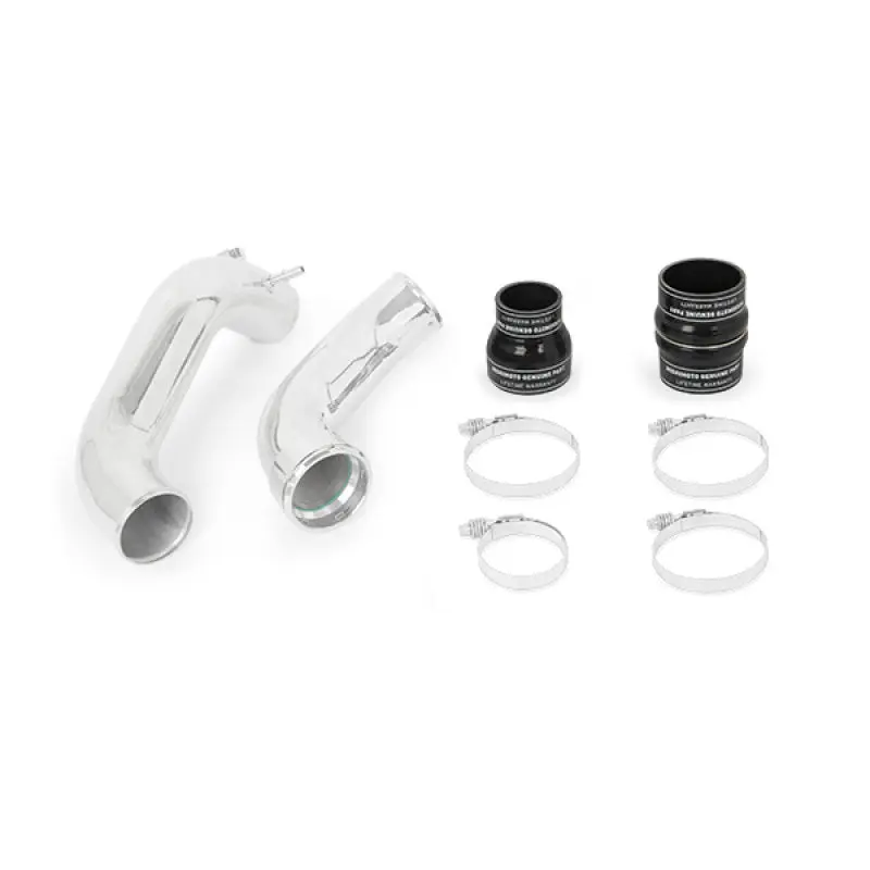 Mishimoto 15-17 Ford F-150 2.7L EcoBoost Cold-Side Intercooler Pipe Kit Polished Aluminum Upgrade
