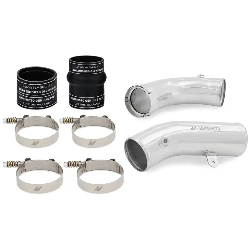Mishimoto 17-19 GM 6.6L L5P Cold-Side Pipe and Boot Kit Polished Superior Performance