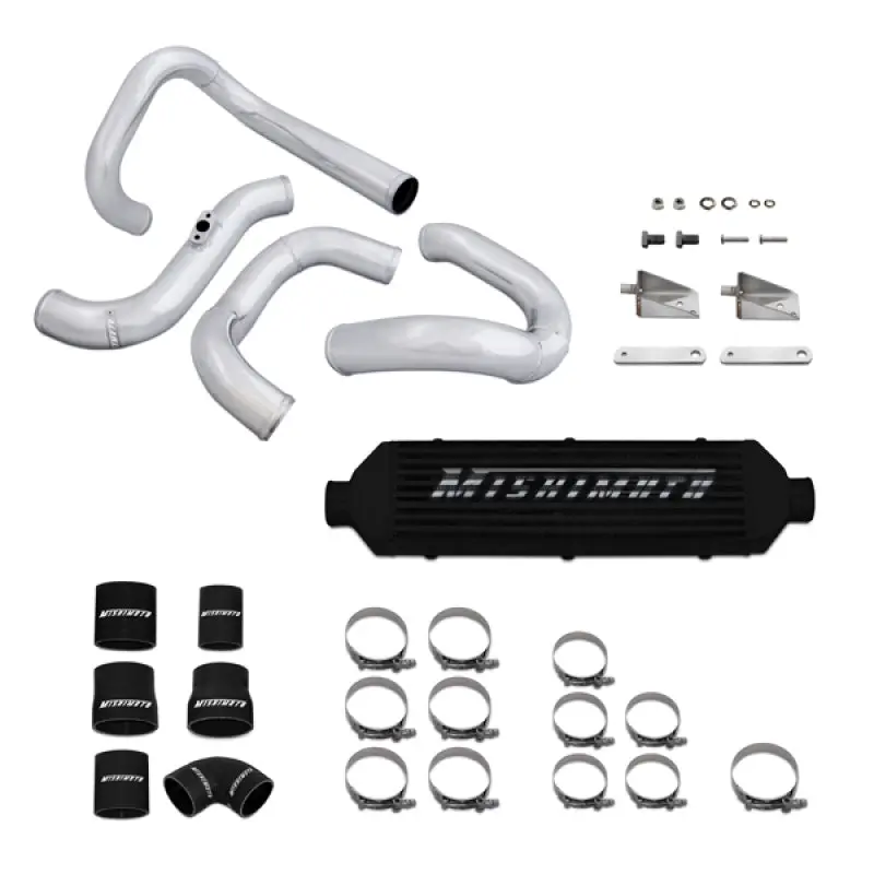 Mishimoto 10-11 Hyundai Genesis Coupe Black Aluminum Intercooler Kit Performance Upgrade