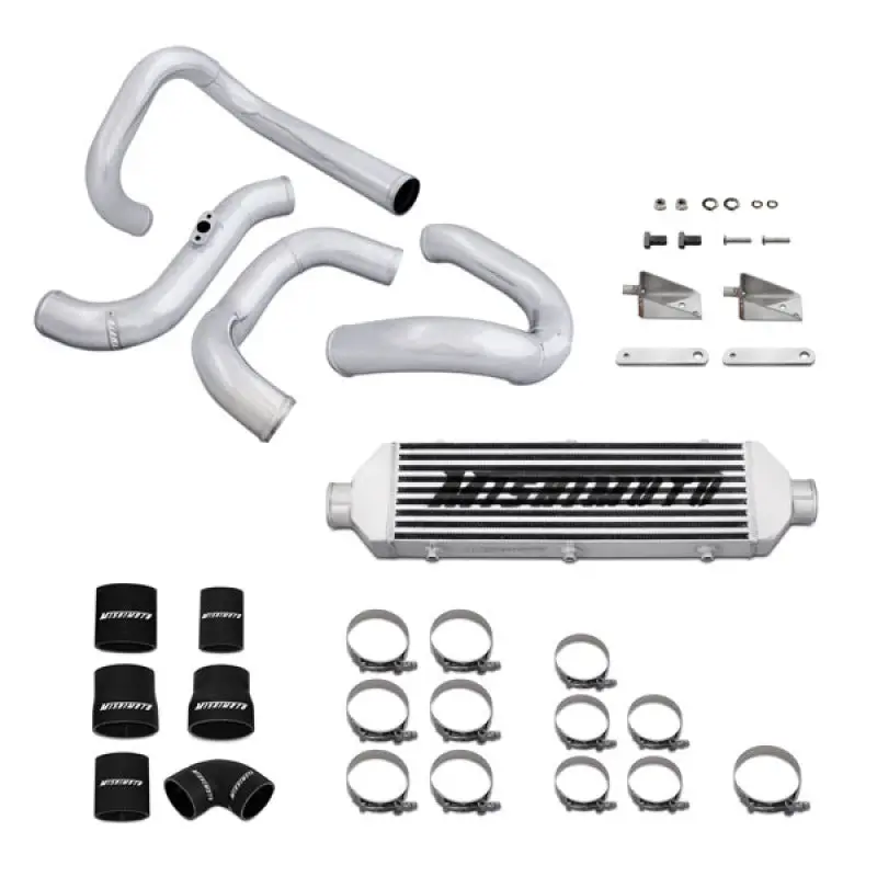 Mishimoto 10-11 Hyundai Genesis Coupe Silver Aluminum Intercooler Kit Performance Boost