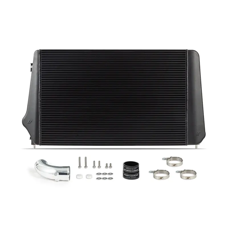 Mishimoto 17-19 GM 6.6L L5P Duramax Black Intercooler Performance Boost