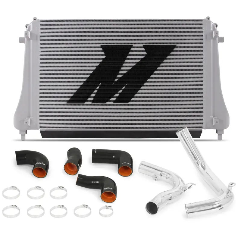 Mishimoto 2015+ VW MK7 Golf TSI GTI R Performance Intercooler Kit Polished Pipes