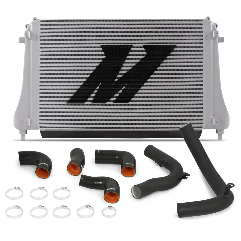 Mishimoto 2015+ VW MK7 Golf TSI GTI R Performance Intercooler Kit Black Pipes