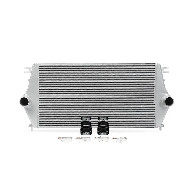 Mishimoto 2016-2019 Nissan Titan XD 5.0L Cummins Intercooler Silver