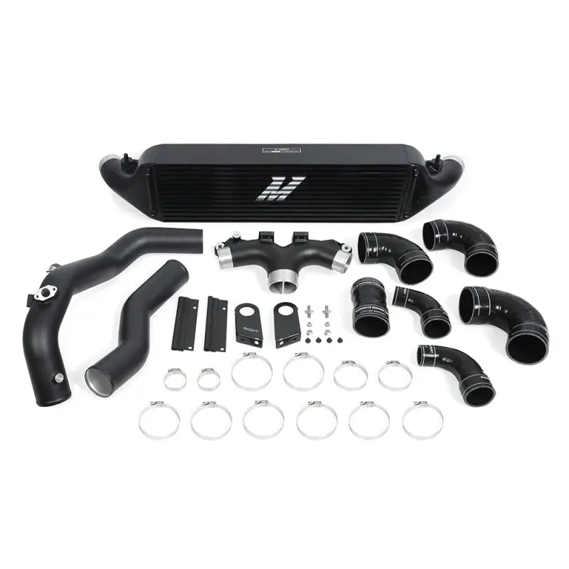 Mishimoto 2018+ Kia Stinger GT 3.3T Performance Intercooler Kit Black High Efficiency Turbo Cooling