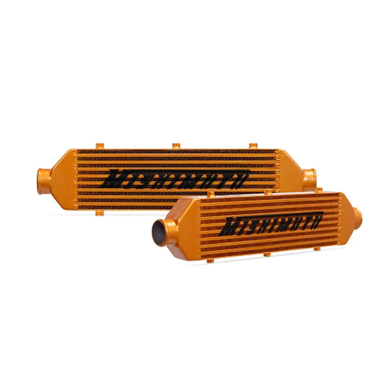 Mishimoto Universal Gold Z Line Intercooler 28x8x3 Core 21x6x2.5 Inlet Outlet