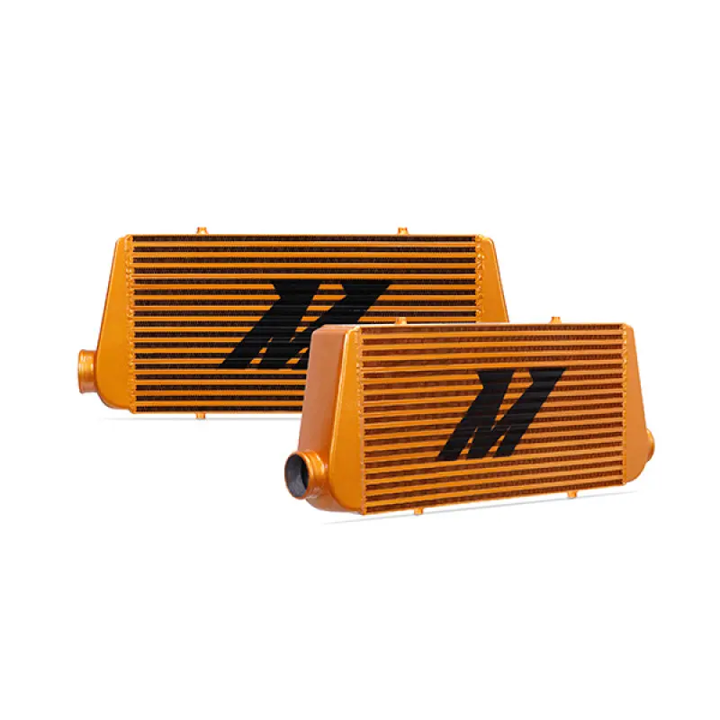 Mishimoto Universal Gold R Line Intercooler 31x12x4 Core 24x12x4 Inlet Outlet