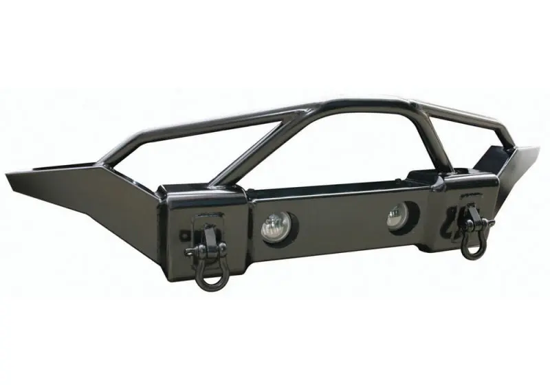 Rampage Recovery Bumper Front 2007-2018 Jeep Wrangler JK Black