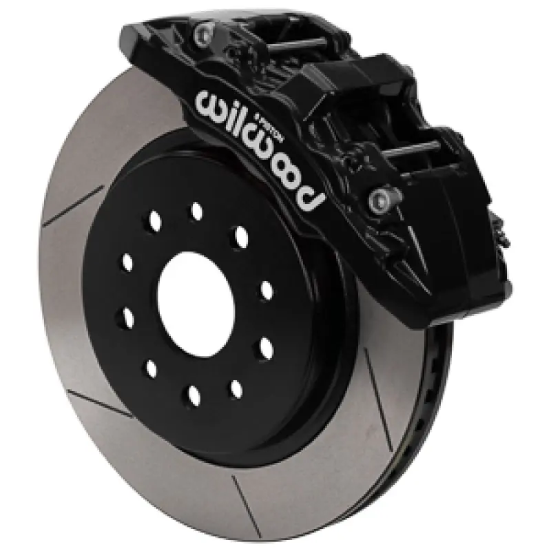 Wilwood Aero6-DM Front Brake Kit Slotted 07-18 Jeep Wrangler JK