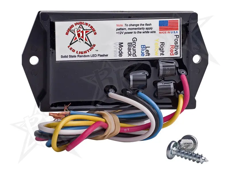 Rigid Industries 6 Amp LED Flasher 2 Output 12 Volt High Power Lighting