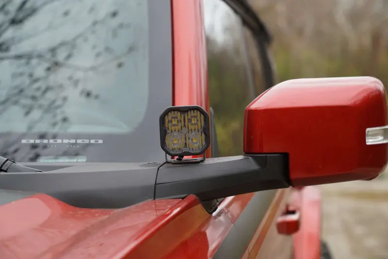 Roush 2021-2024 Ford Bronco Diode Dynamics SS3 Pro 3in LED Pod Lights Pair