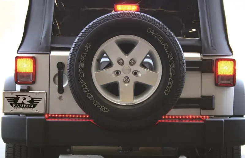 Rampage 1999-2019 Universal LED Tailgate Light Bar 60 Inch Black