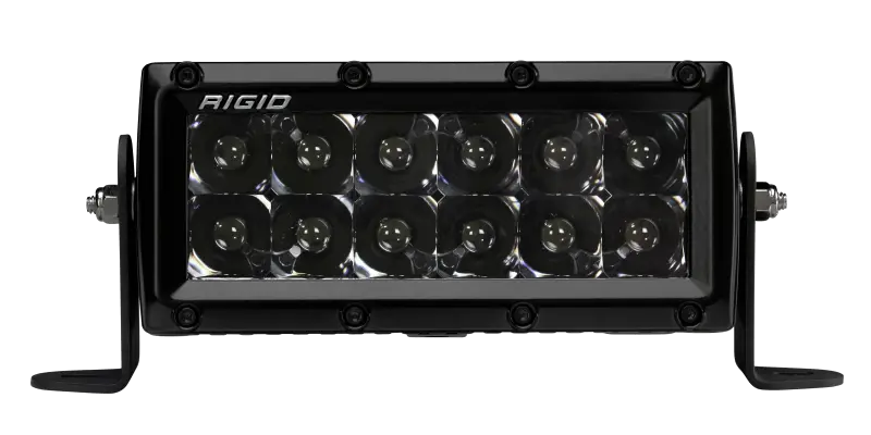 Rigid Industries 6in E Series Spot Midnight Edition LED Light Bar