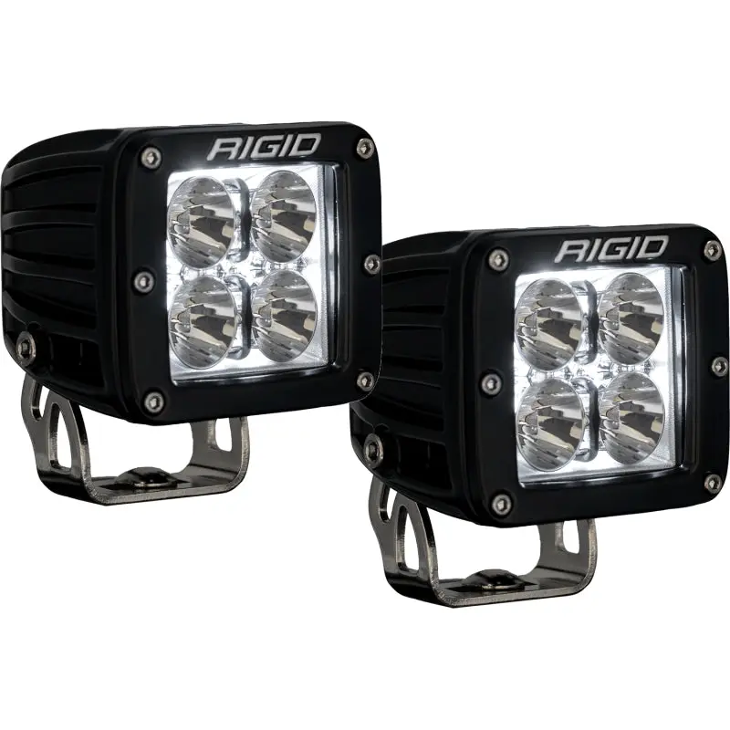 Rigid Industries Radiance+ Pod RGBW LED Light Pair Off-Road Vehicles