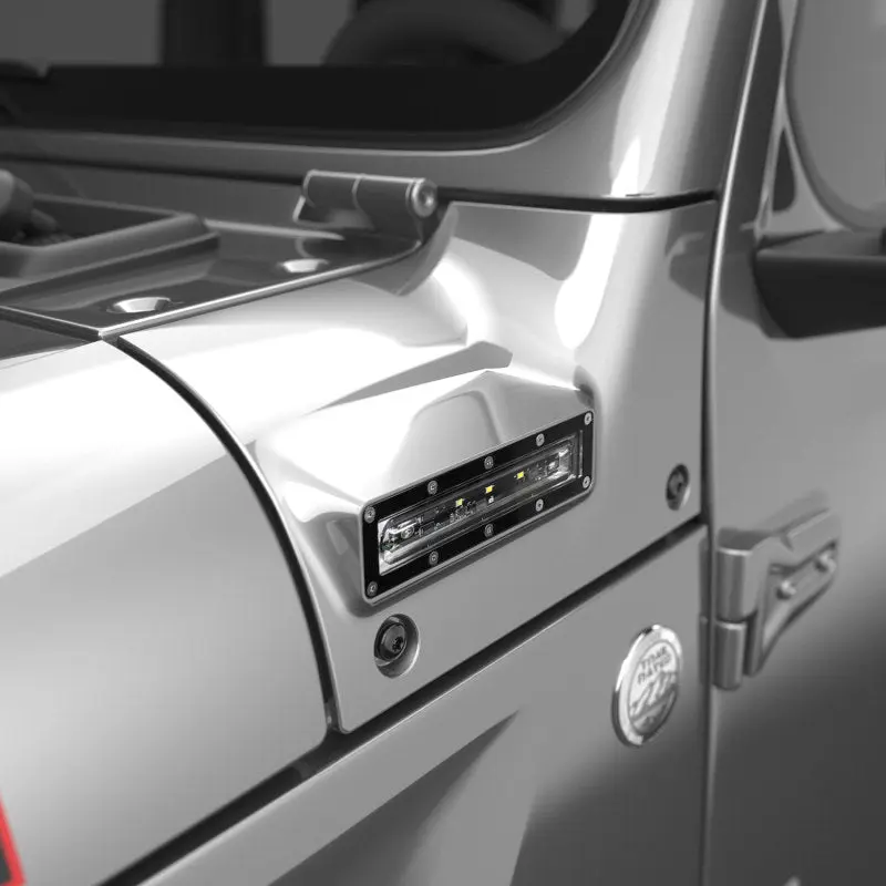 EGR 18-24 Jeep Wrangler VSL LED Light VSL JL/JT Billet Silver - Premium LED Light Kit
